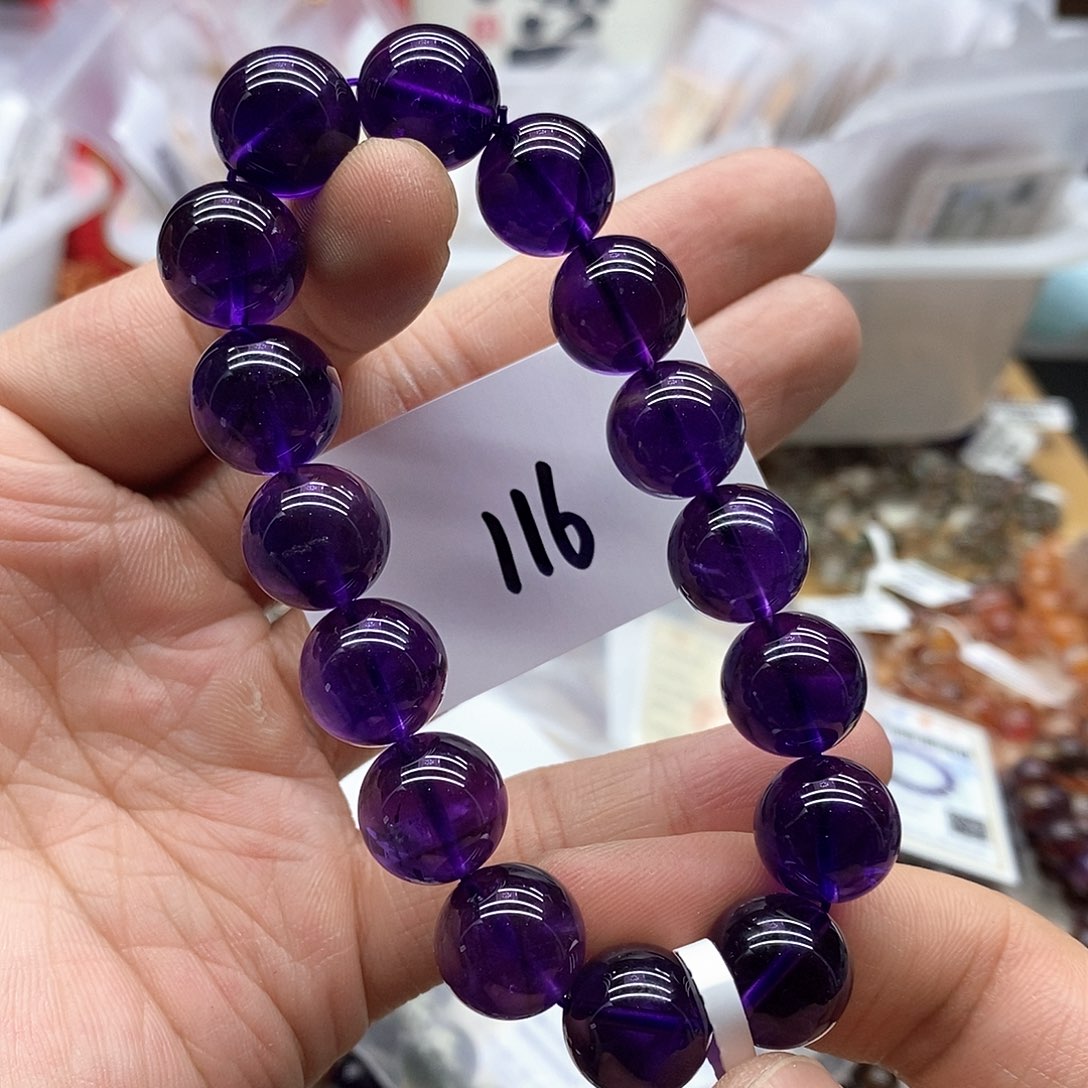 水晶手串未镶嵌天然