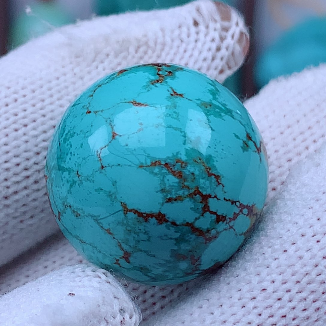 绿松石珠宝奇石未镶嵌