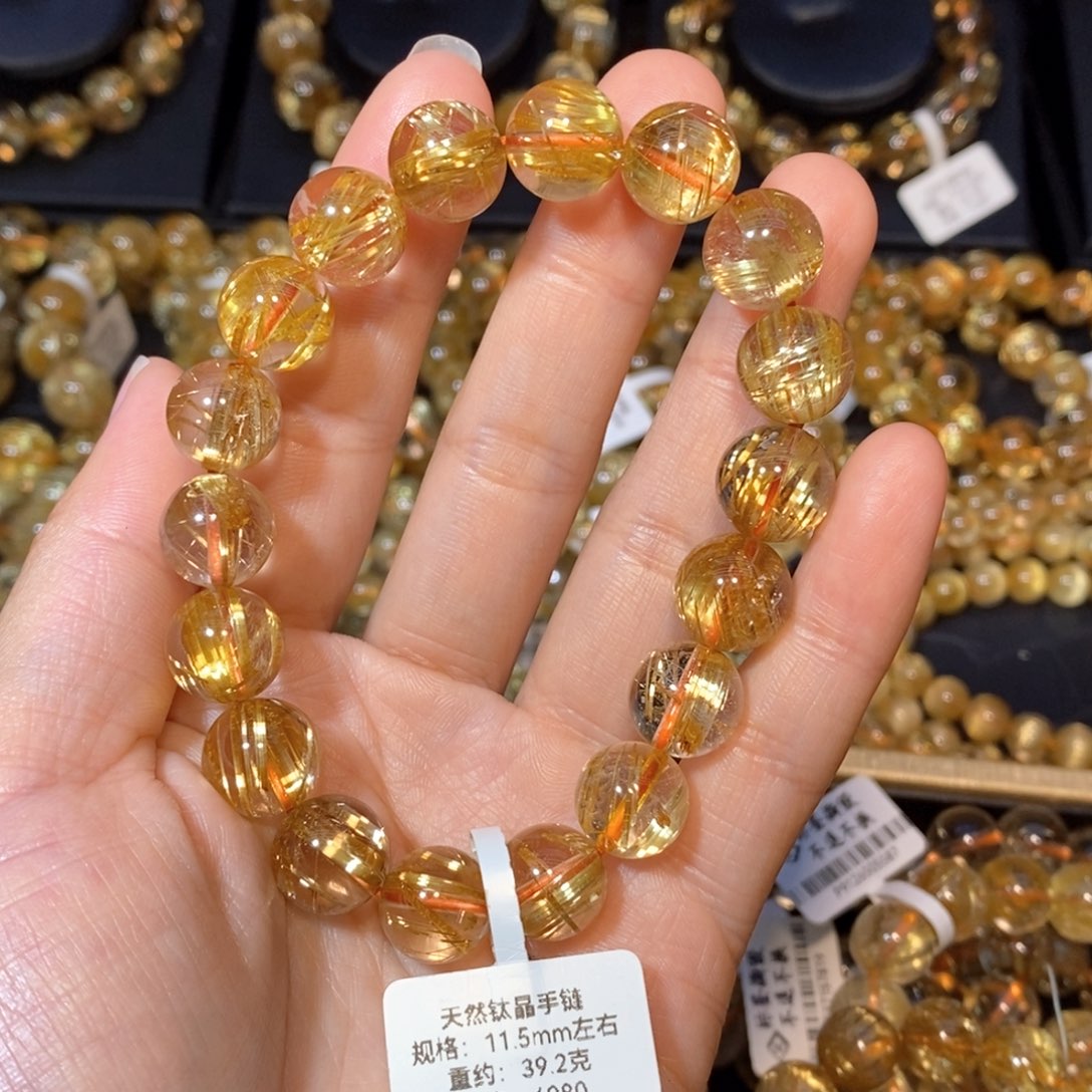 水晶手链未镶嵌a**y手链11.5mm