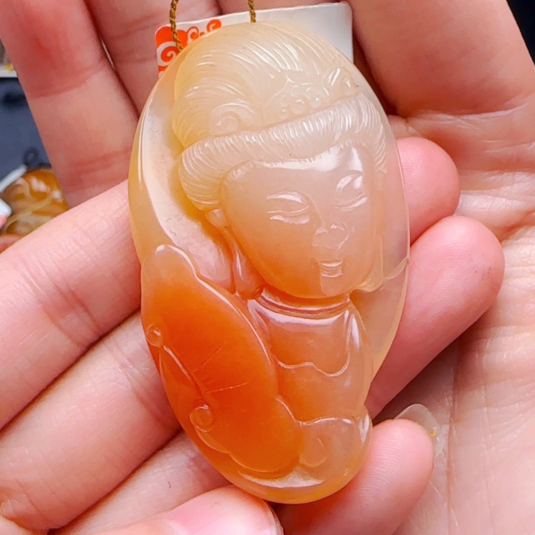 石英质玉（黄龙玉）1未镶嵌