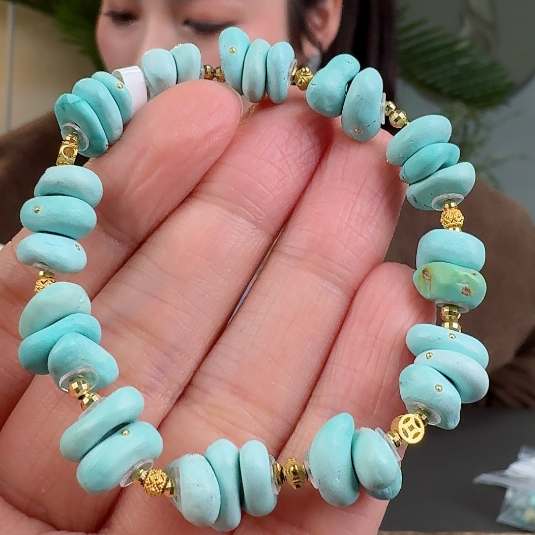 绿松石珠宝奇石未镶嵌