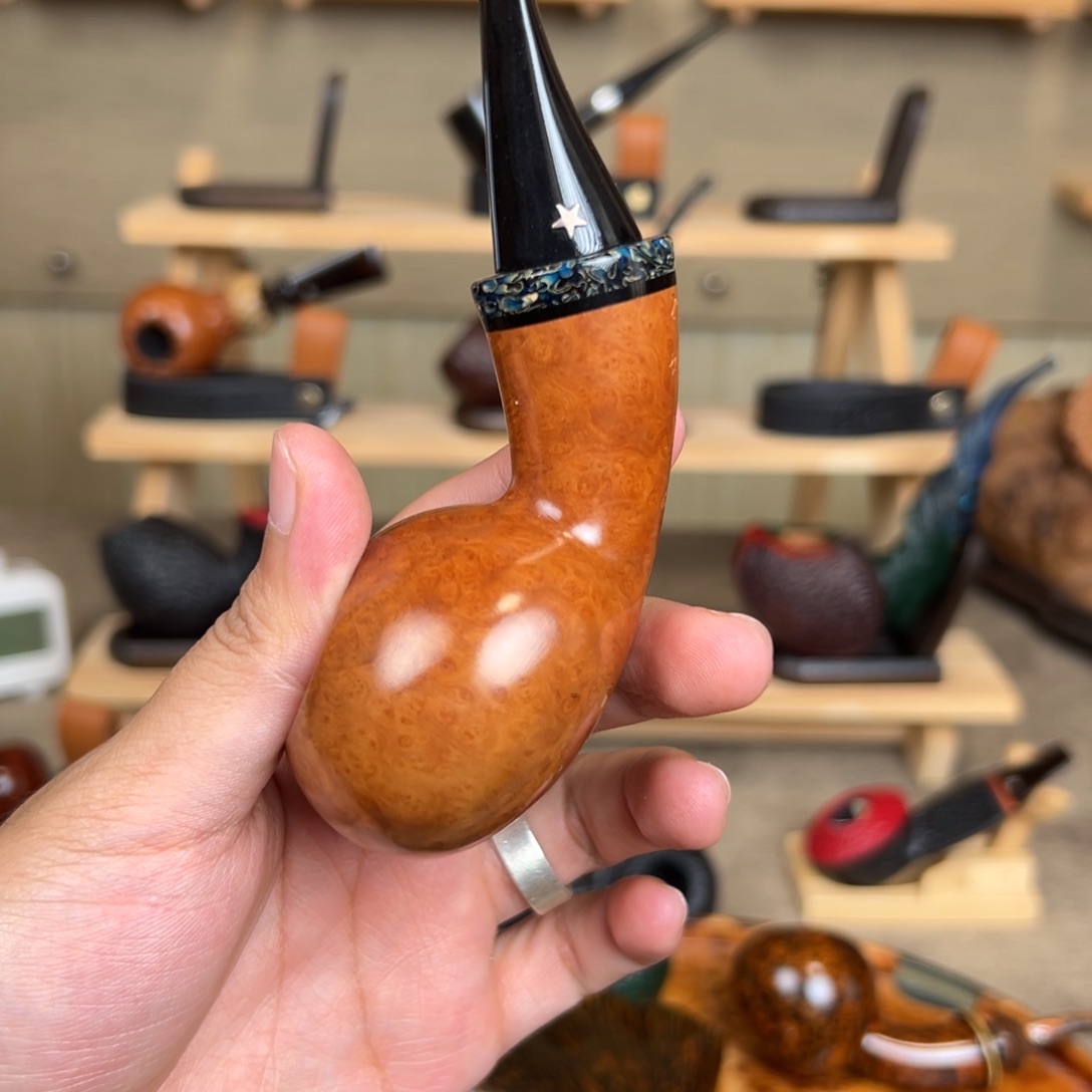 苹果原木色石楠木斗