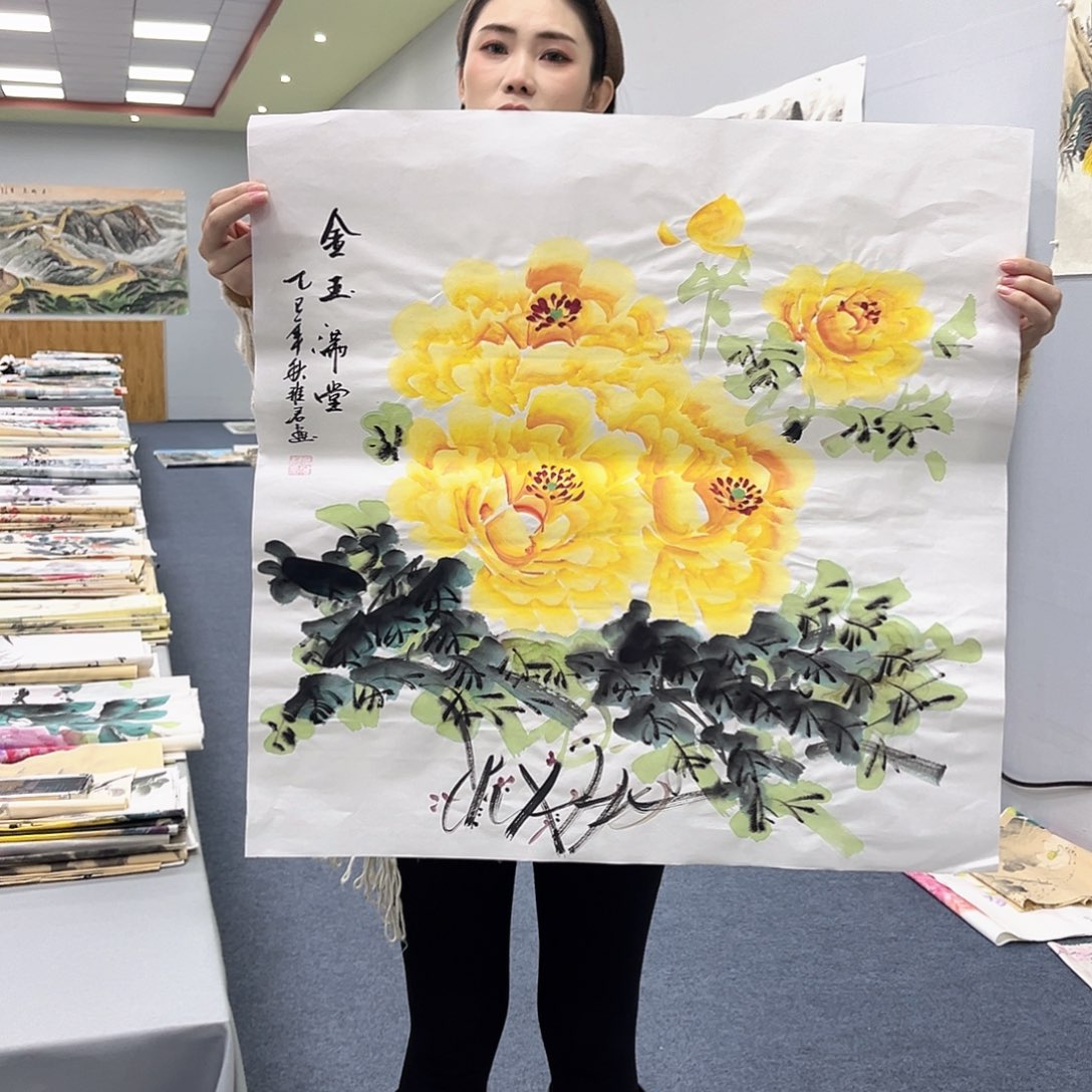 国画国画纯手绘作品