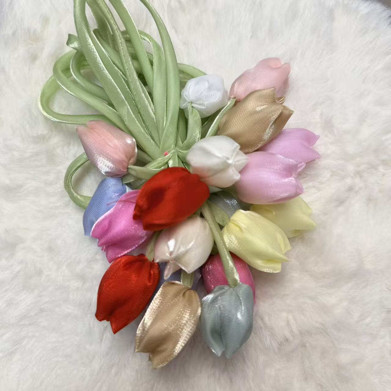 P6郁金香小花DIY辅料