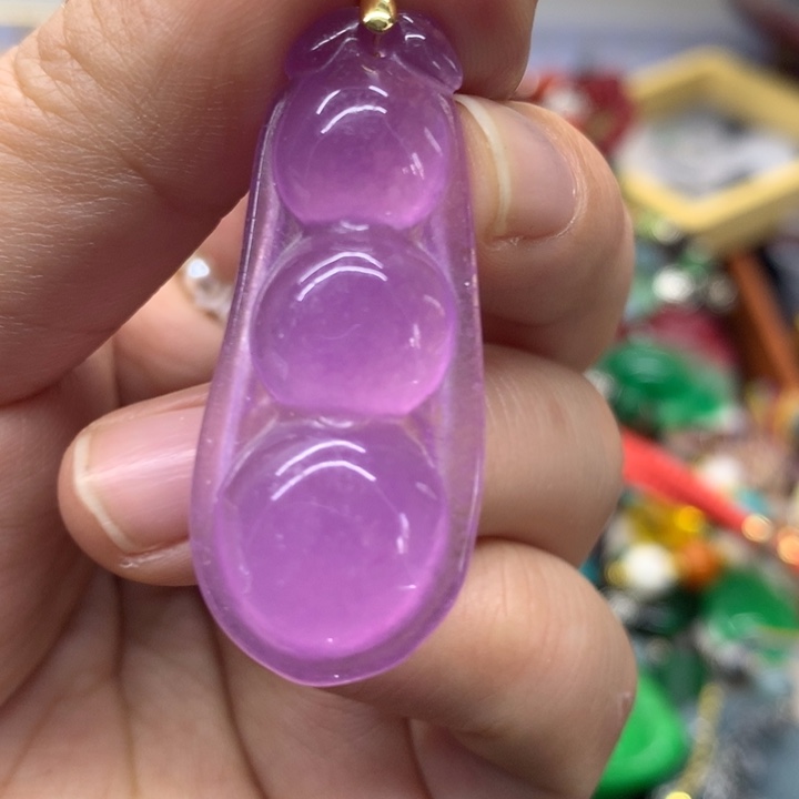 颈饰未镶嵌翡翠吊坠