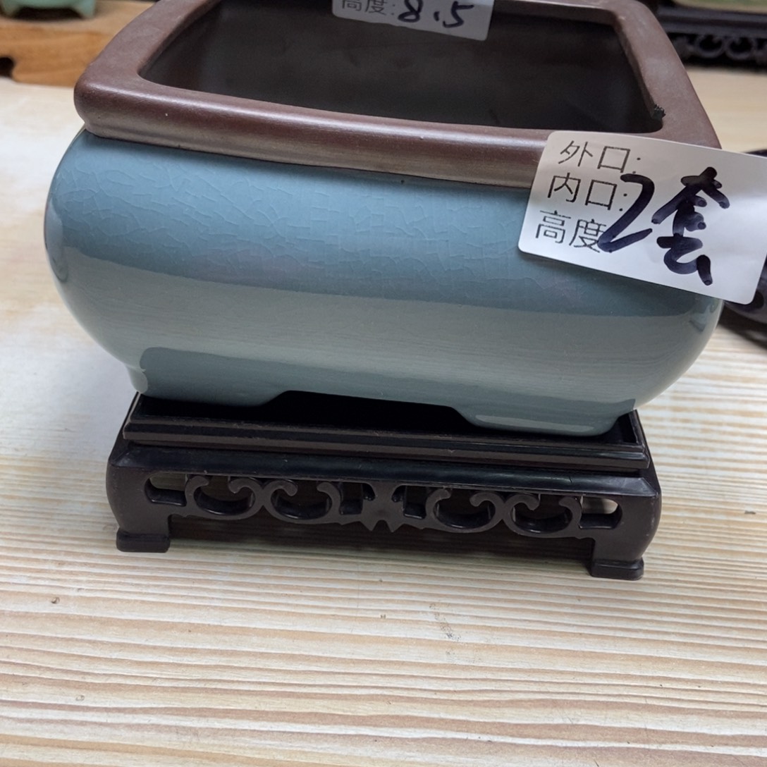 瓷片陶瓷花盆陶瓷艺术