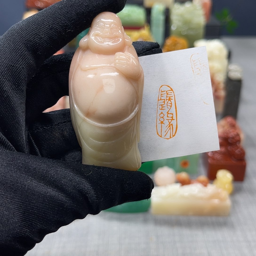 寿山石印石包邮包刻7192
