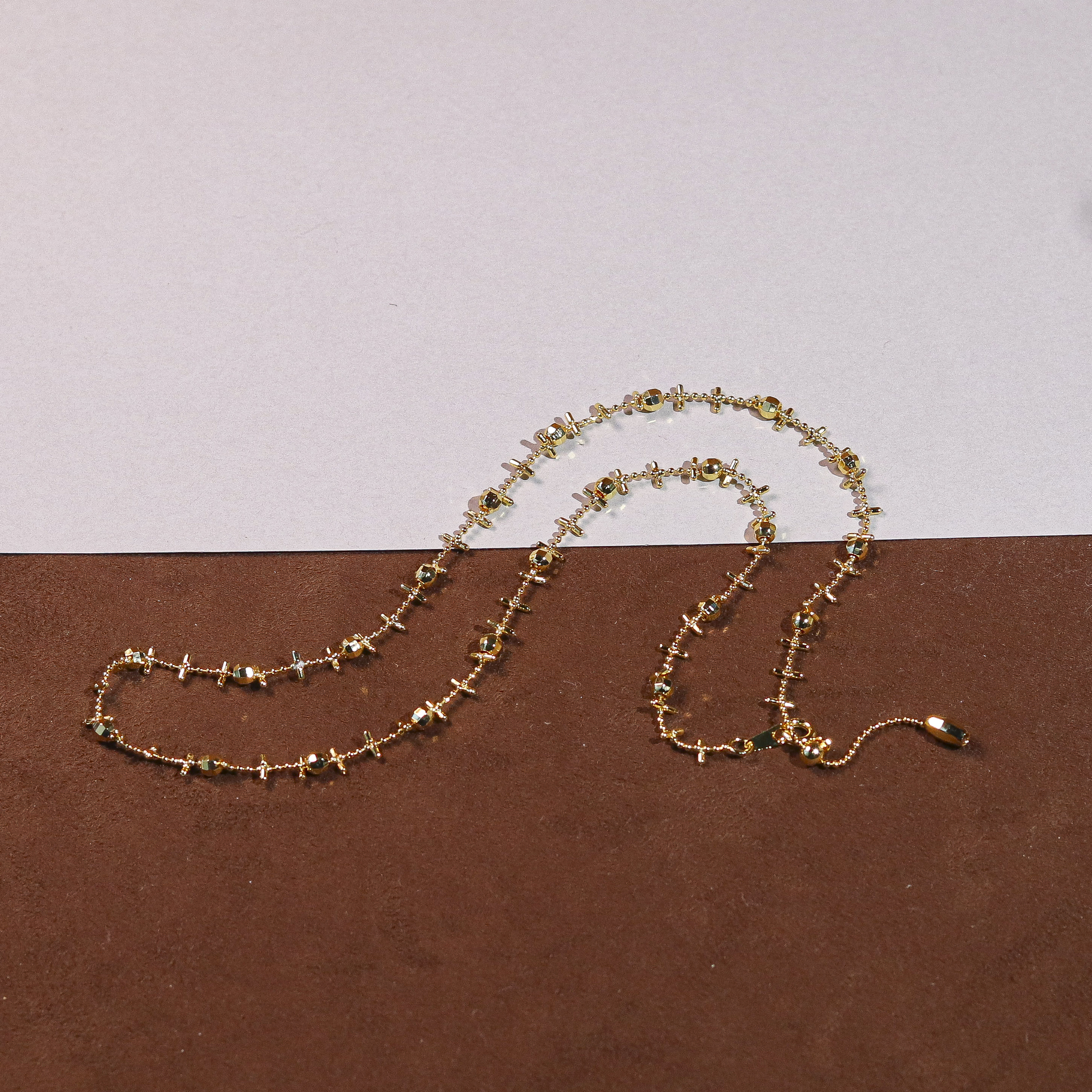 合金项链 合金可调节仙女链项链 X-SJ49 多样性发一 颜色微差