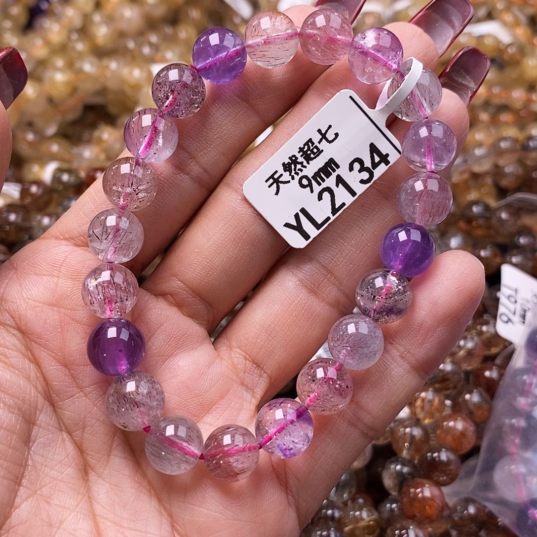 水晶手链未镶嵌我