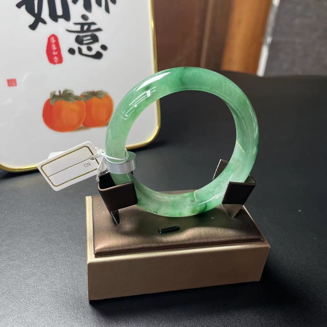 A69天然石英质玉非洲翠 手镯展示链接 多样性择优发货 拍一发一