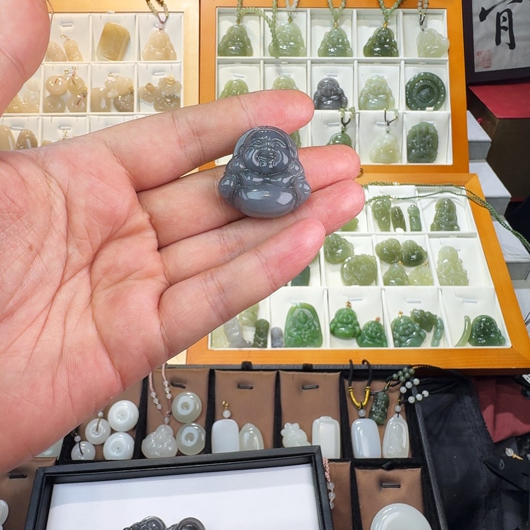和田玉颈饰未镶嵌一**几