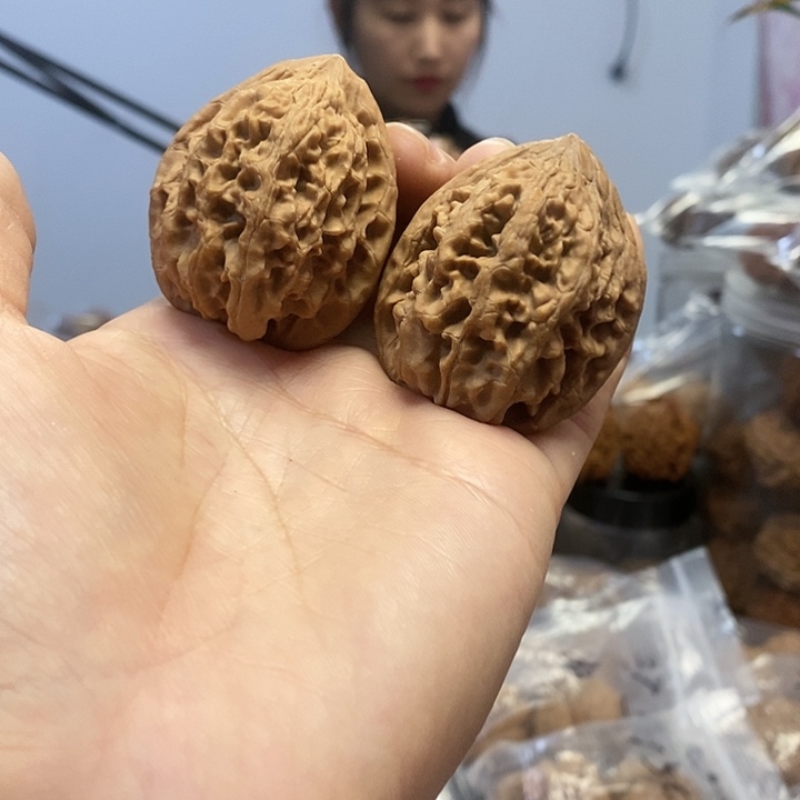 把件文玩核桃38.5大古石小众油