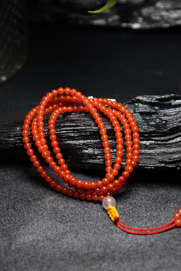 保山南红玛瑙原矿天然多圈手串多圈