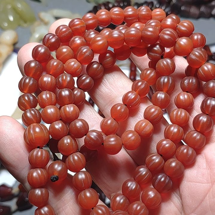 玛瑙/玉髓颈饰合金C****D