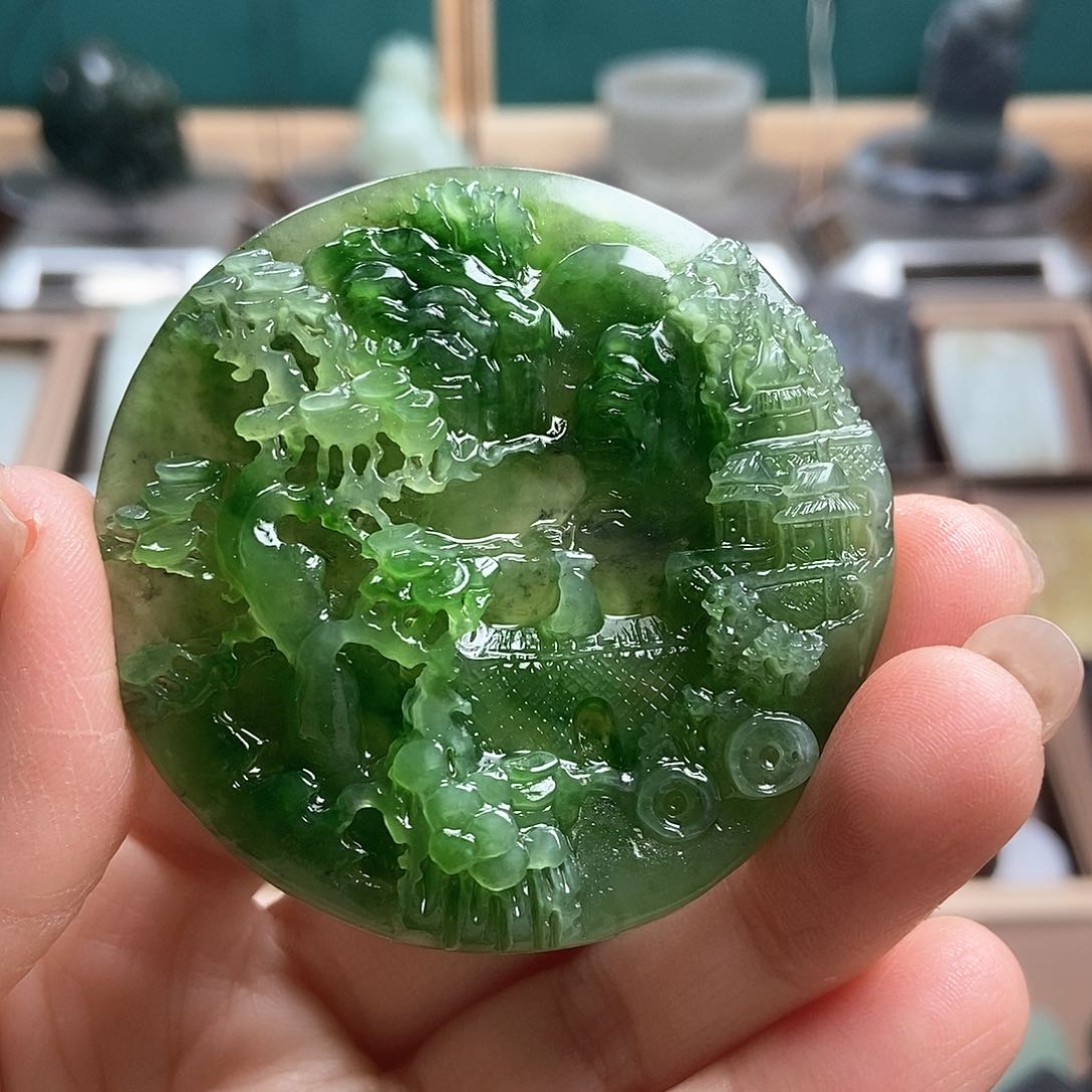 和田玉（糖玉）颈饰未镶嵌