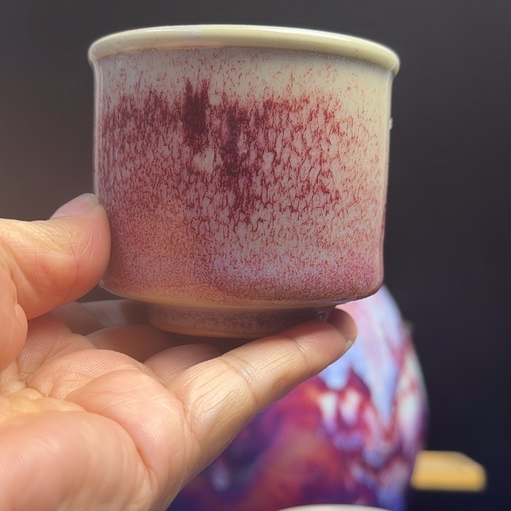 钧瓷窑变主人杯精致