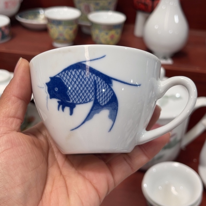 醴陵釉下五彩瓷器釉下印花100毫升