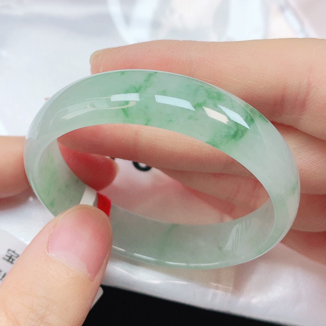 未镶嵌手镯翡翠抖音1076