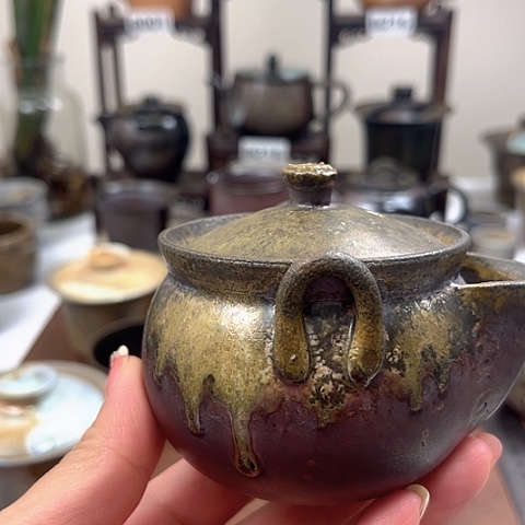 新*礼柴烧茶具柴烧茶具