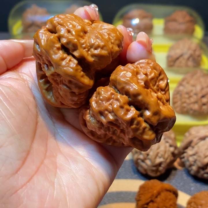 吊坠文玩核桃蛤蟆头44色差