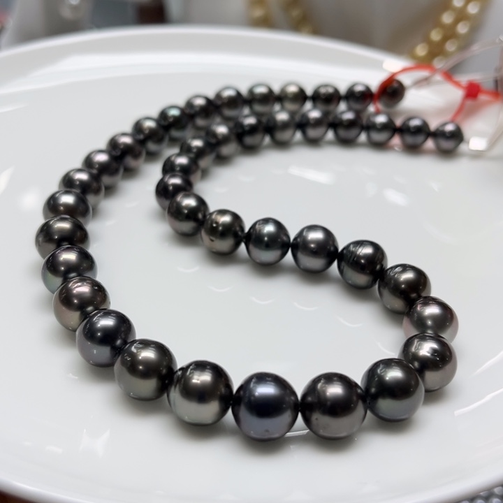 海水珍珠项链银S925镶嵌