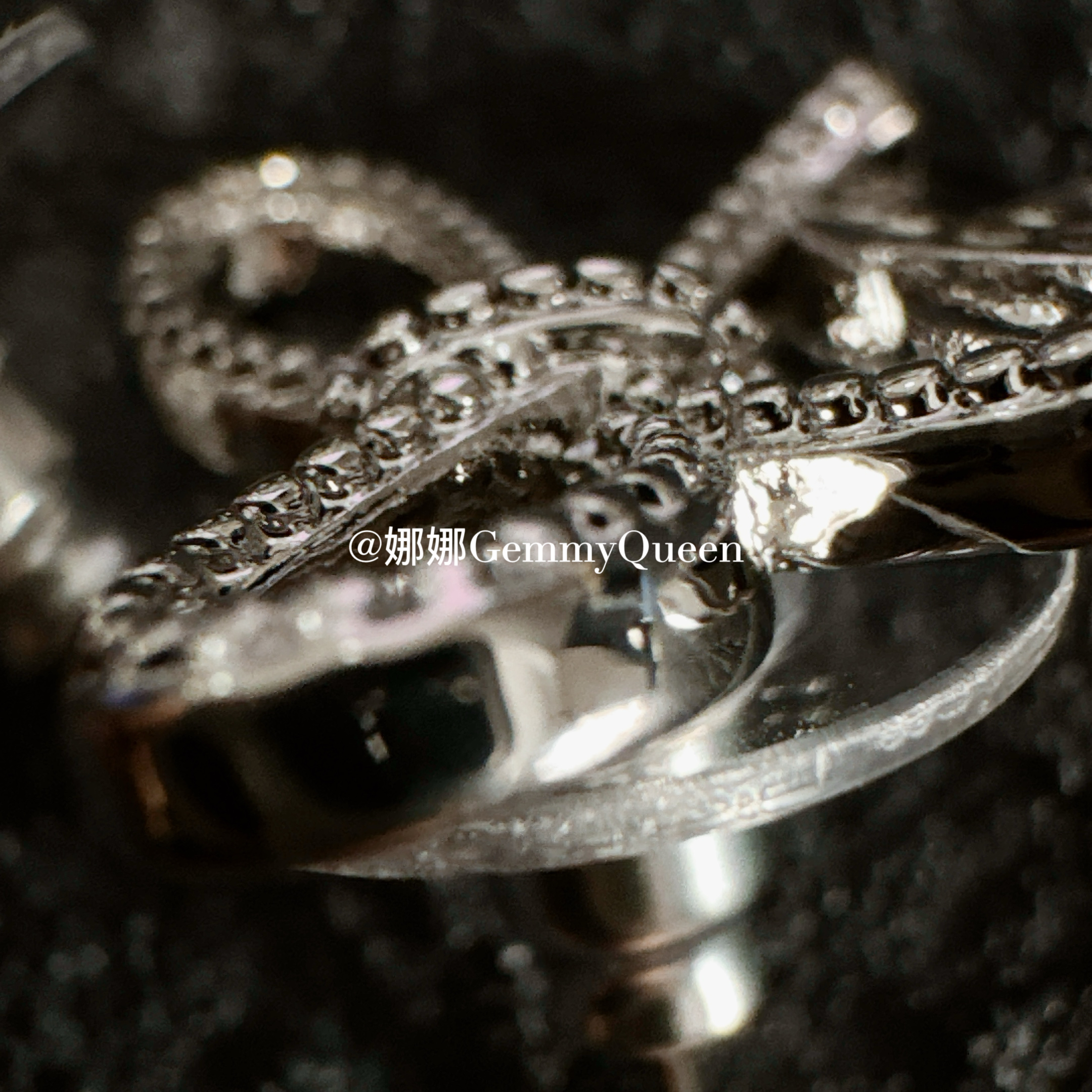 铜合金合成锆石耳饰 娜娜GemmyQueen耳环GQ09974