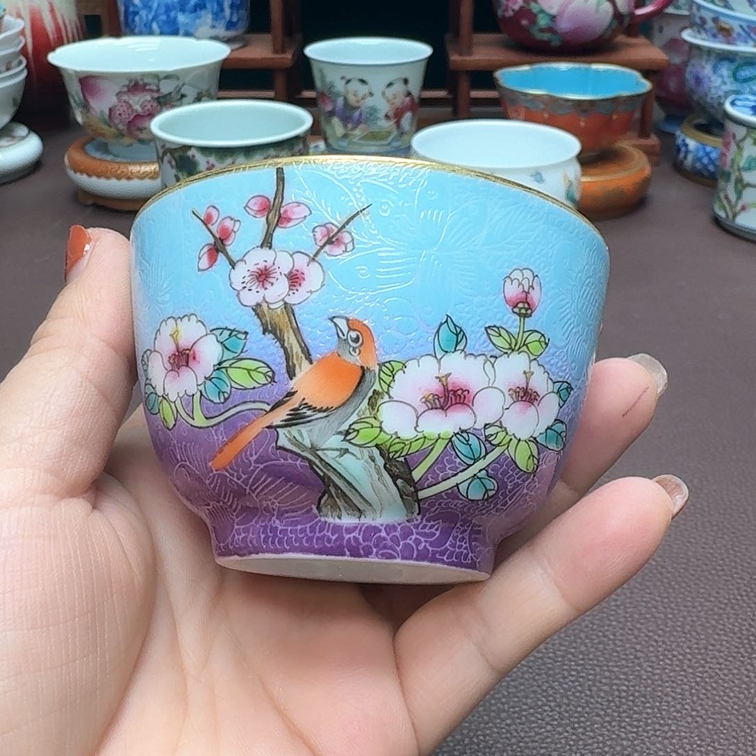 瓷片景德镇仿古手作精品展示