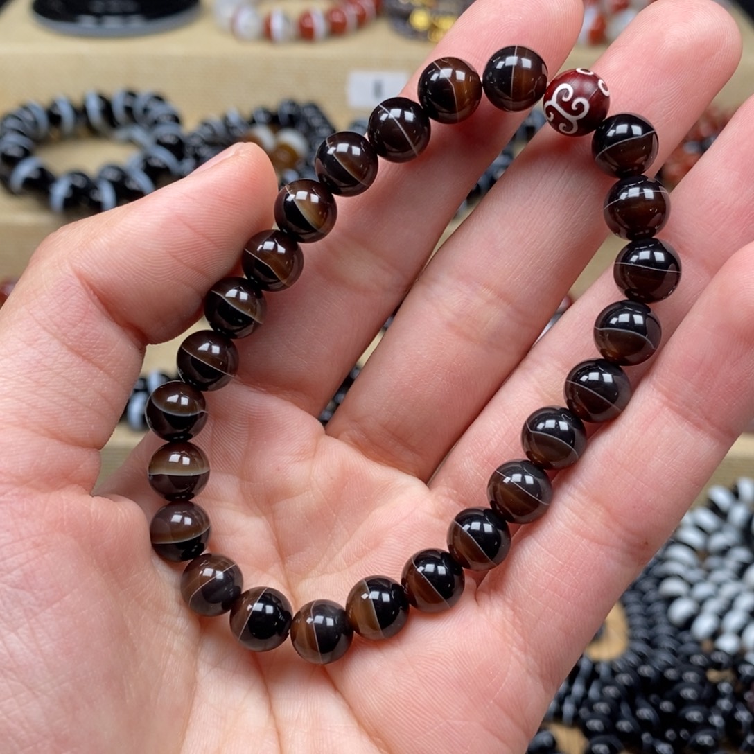 玛瑙/玉髓未镶嵌单珠