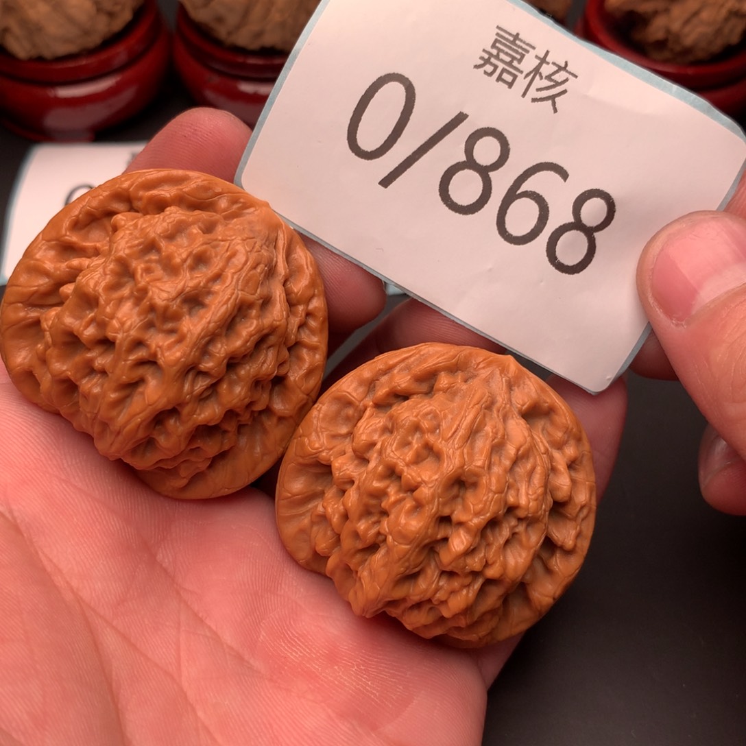 文玩核桃把件金公子43