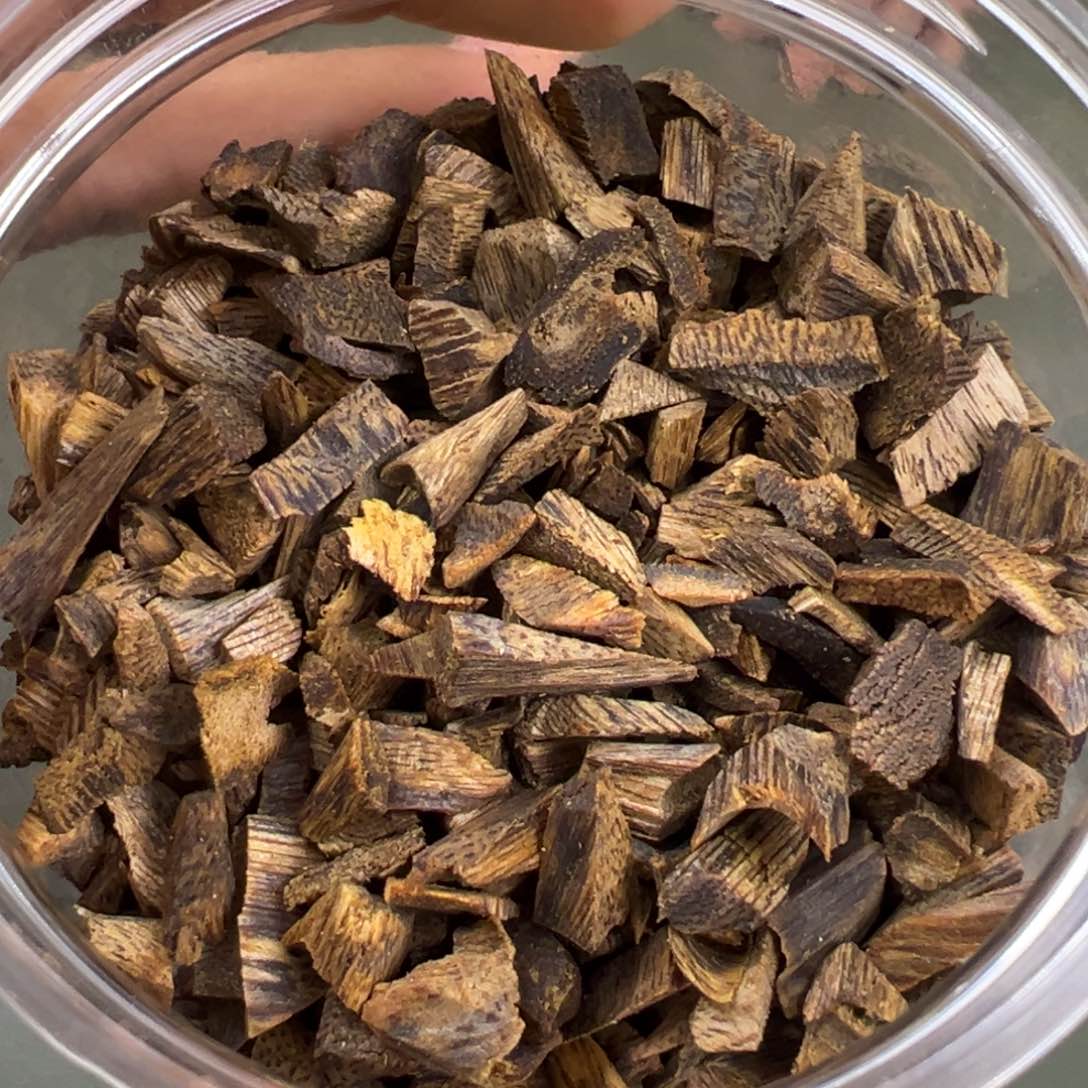 沉香手把件张勺子高油碎料100g送炉