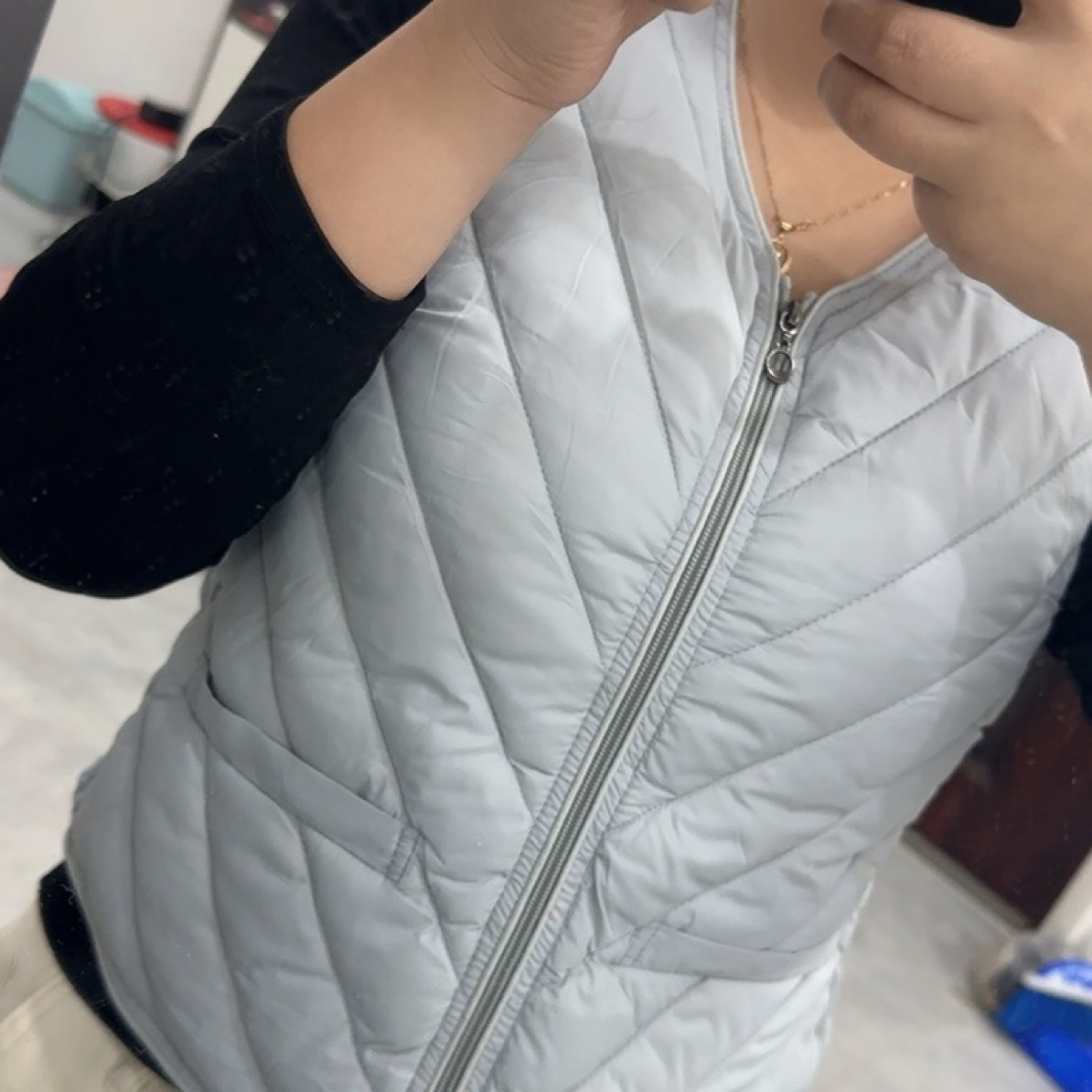 女士保暖马甲2025新款加绒短款内穿贴身百搭棉秋冬