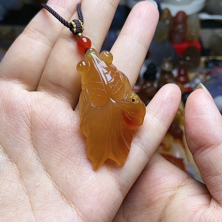 未镶嵌颈饰玛瑙/玉髓