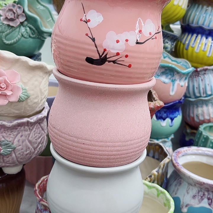 多肉绿植陶瓷花盆