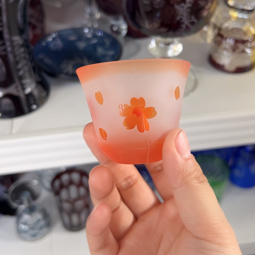 手柄款水晶玻璃如图一个