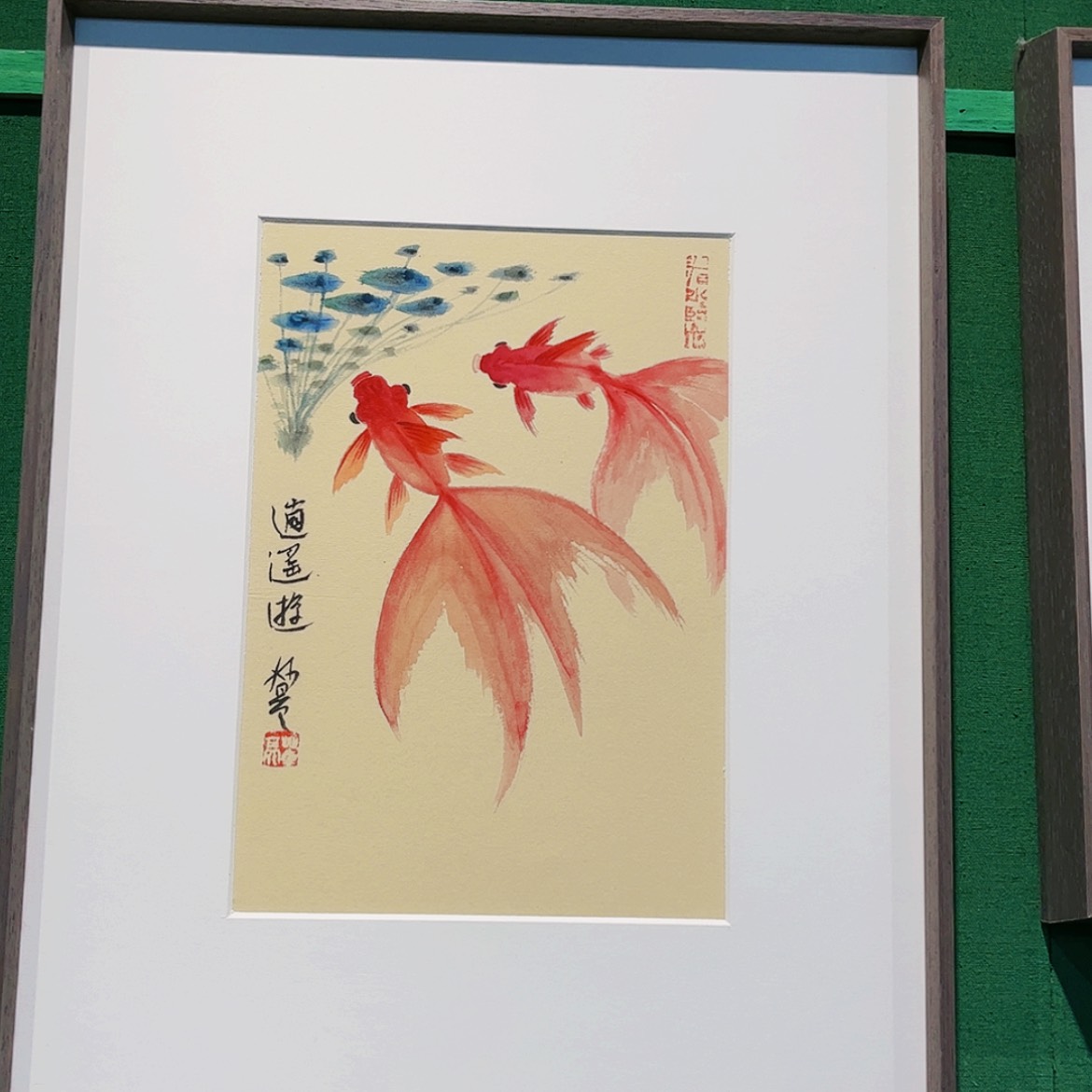 【闪购商品】国画董亮带框精装裱