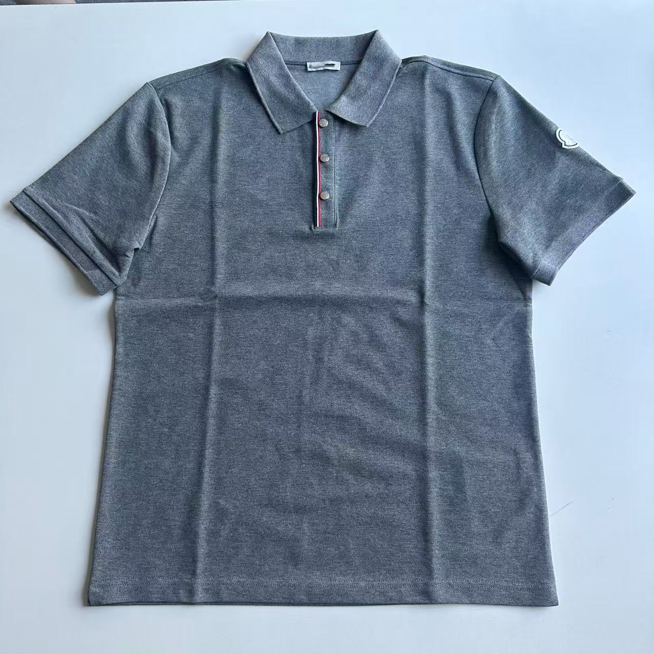 【正经小郑】懵懵懂懂的男士灰色polo衫