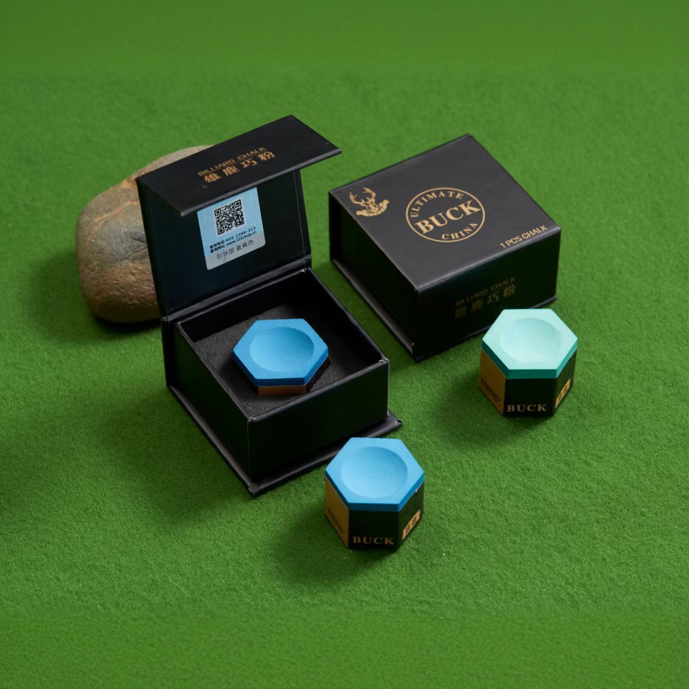 独立包装六角巧克粉台球专用