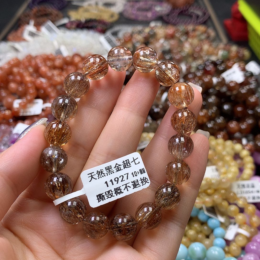未镶嵌手串水晶，