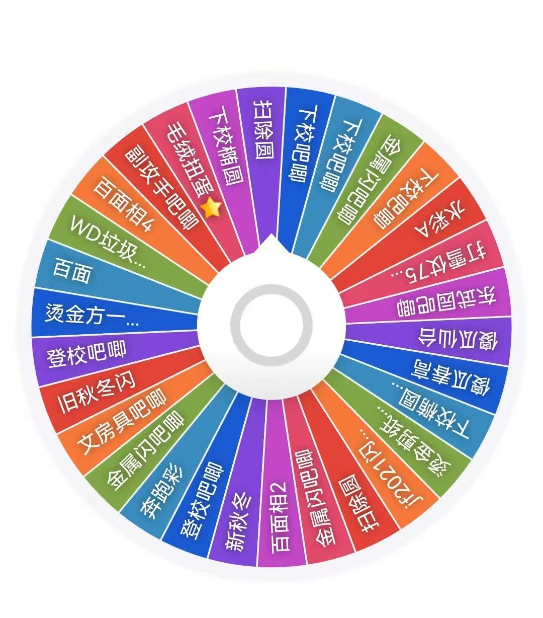 纯排大转盘许愿加包版【未成年禁止下单 默认代拆】