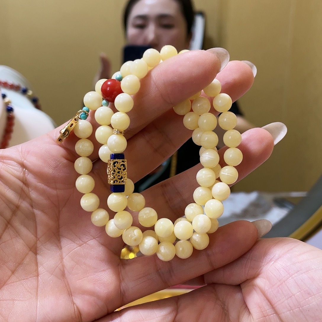 【闪购商品】琥珀银S925镶嵌珠宝奇石