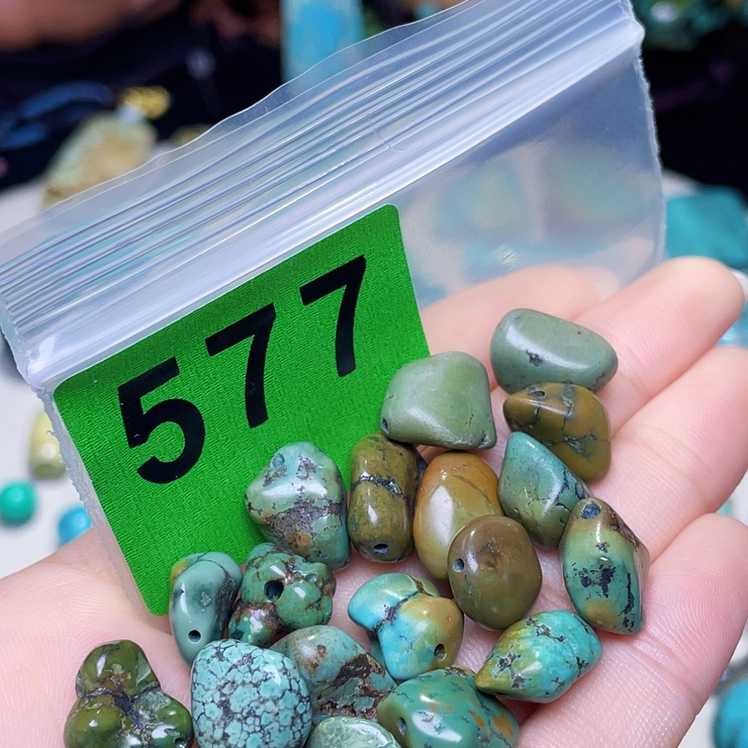 家***子绿石头十堰特色手工古风配饰