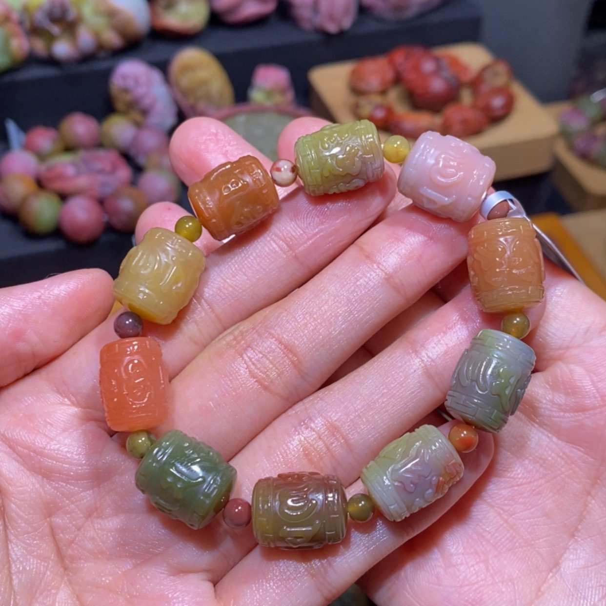 【闪购商品】玛瑙/玉髓珠宝半成品未镶嵌盐源玛瑙