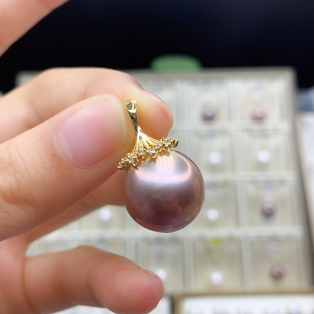 淡水珍珠颈饰合金