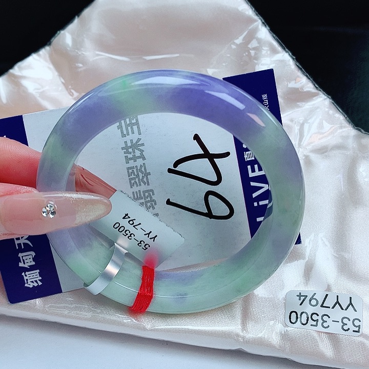 翡翠手镯未镶嵌缅甸天然a货翡翠手镯