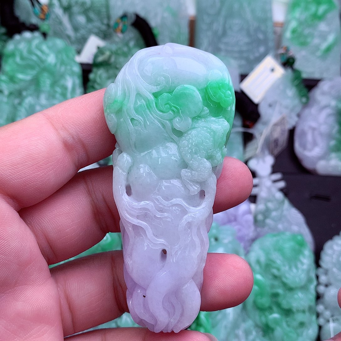 翡翠吊坠(不含链)未镶嵌