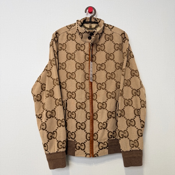 99新 GUCCI/古驰 满印拉链外套/M/编号12040