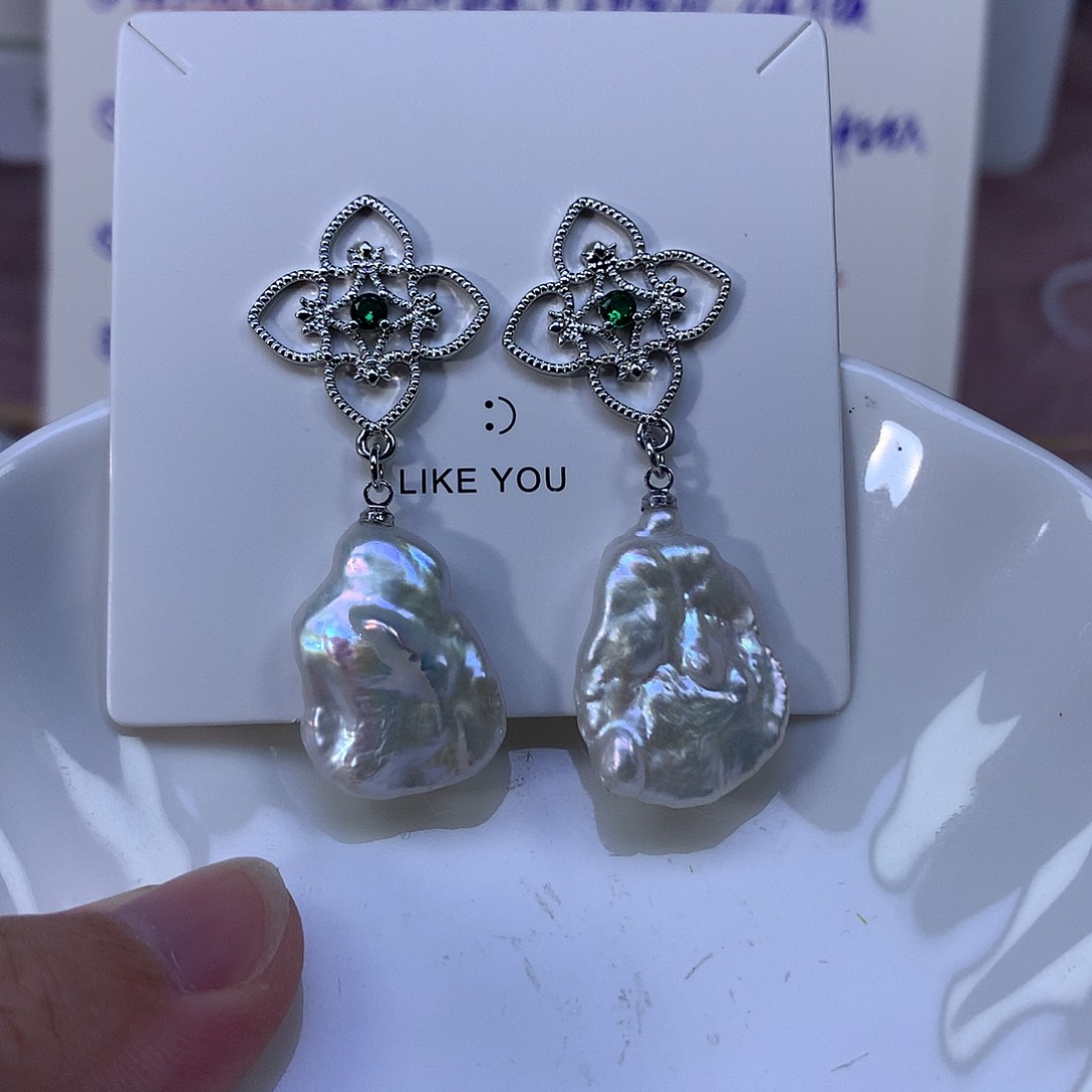 非金属合金福利耳饰4471