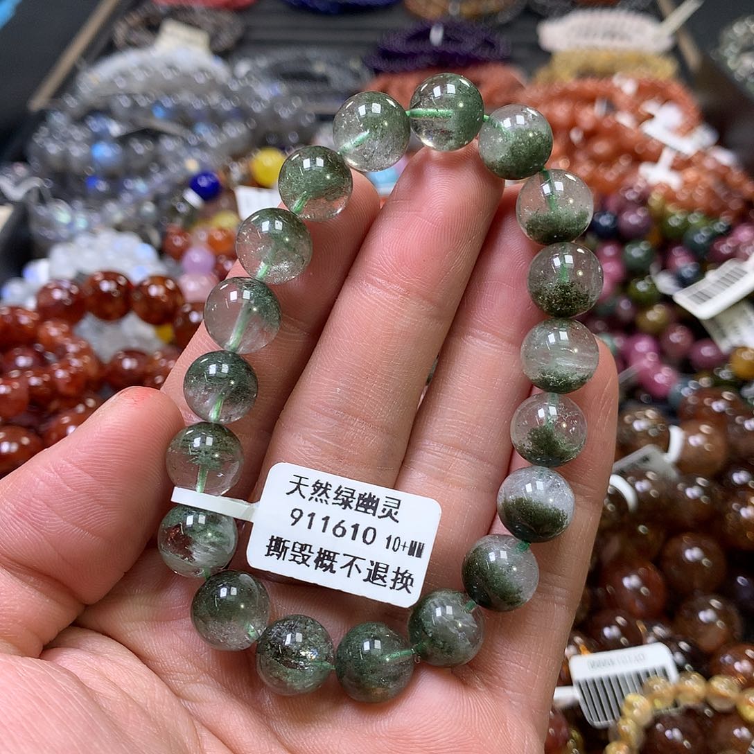 水晶手链未镶嵌，