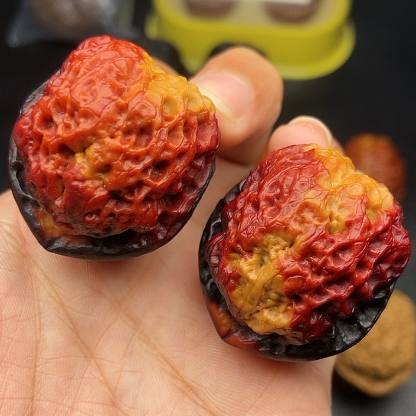 【闪购商品】把件文玩核桃37尺麻山疙瘩包