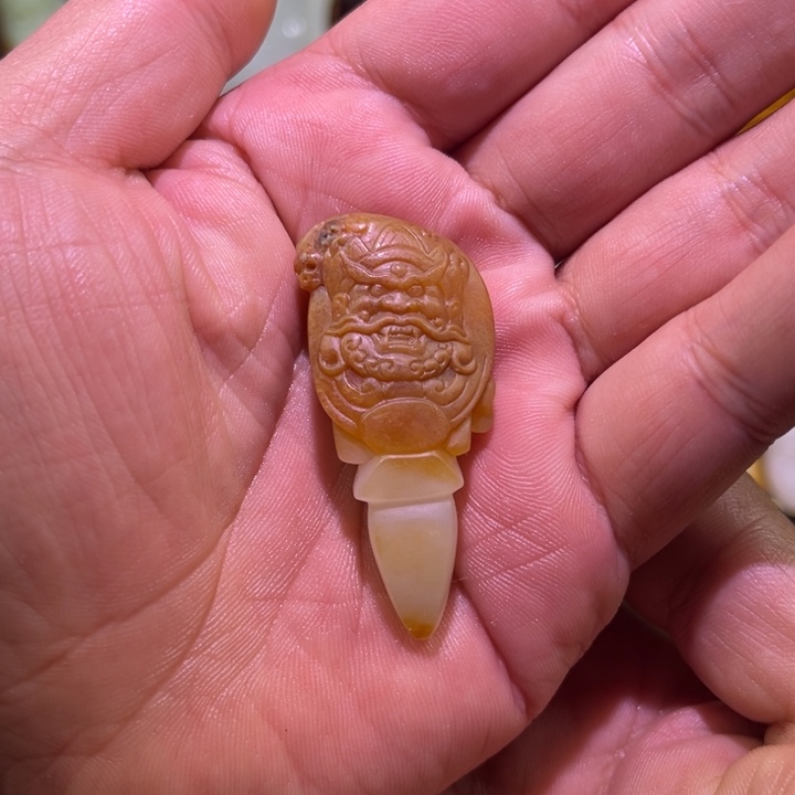 和田玉未镶嵌吊坠(不含链)